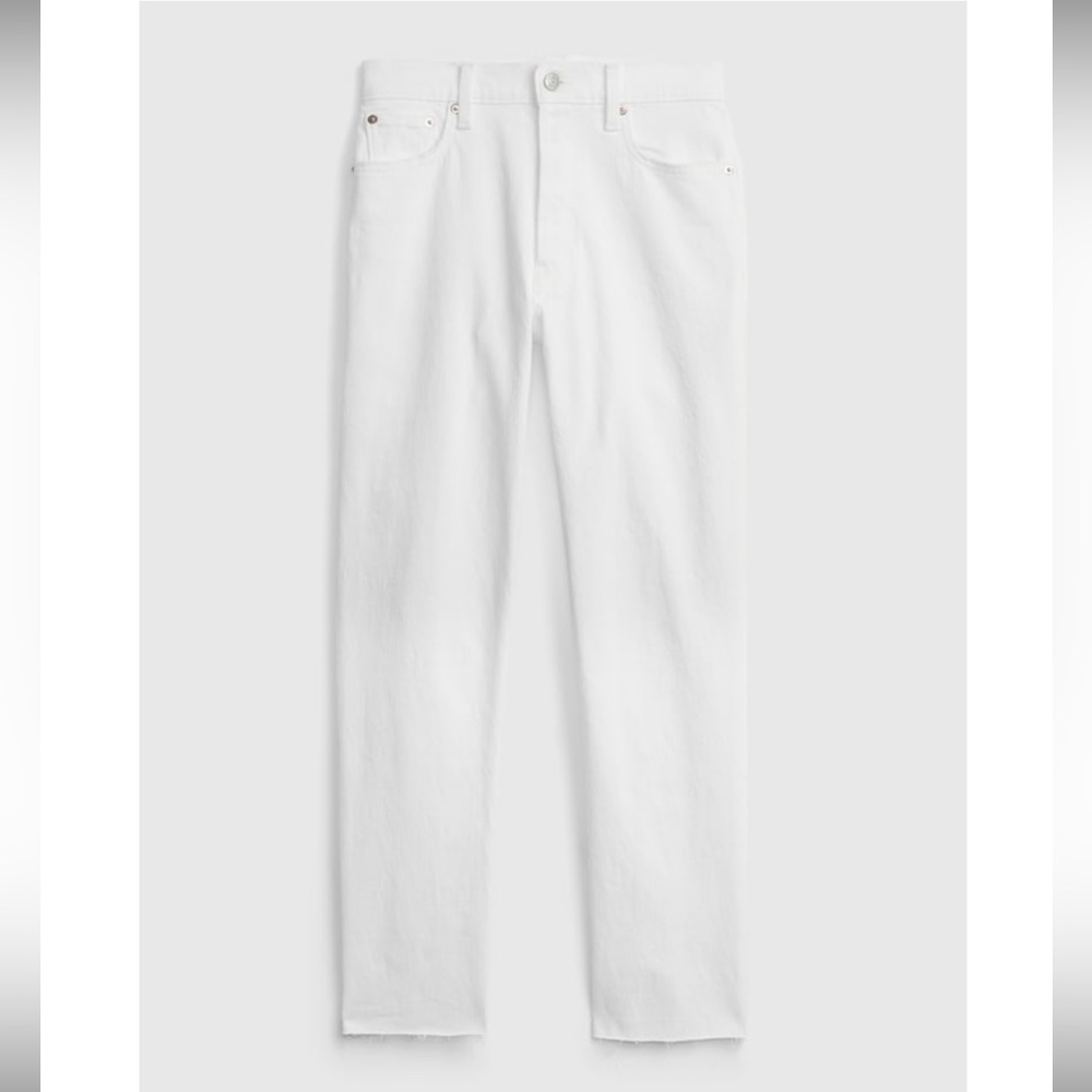 GAP High Rise Cheeky Straight Jeans with Washwell